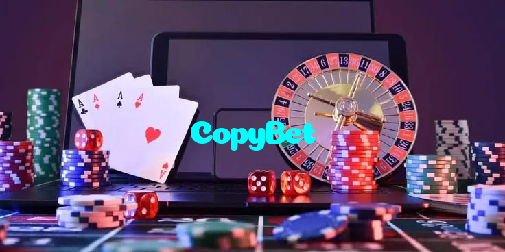 CopyBet casino presented on mobile device in Pakistan with slots and live games